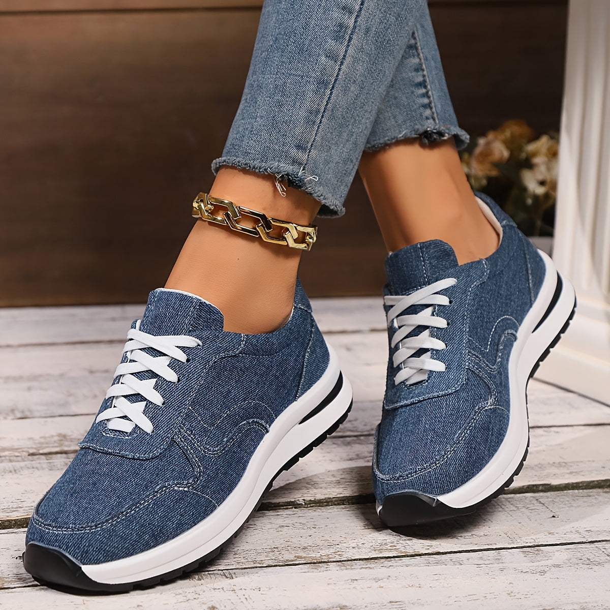 Sophia™ - Orthopedic Denim Sneakers