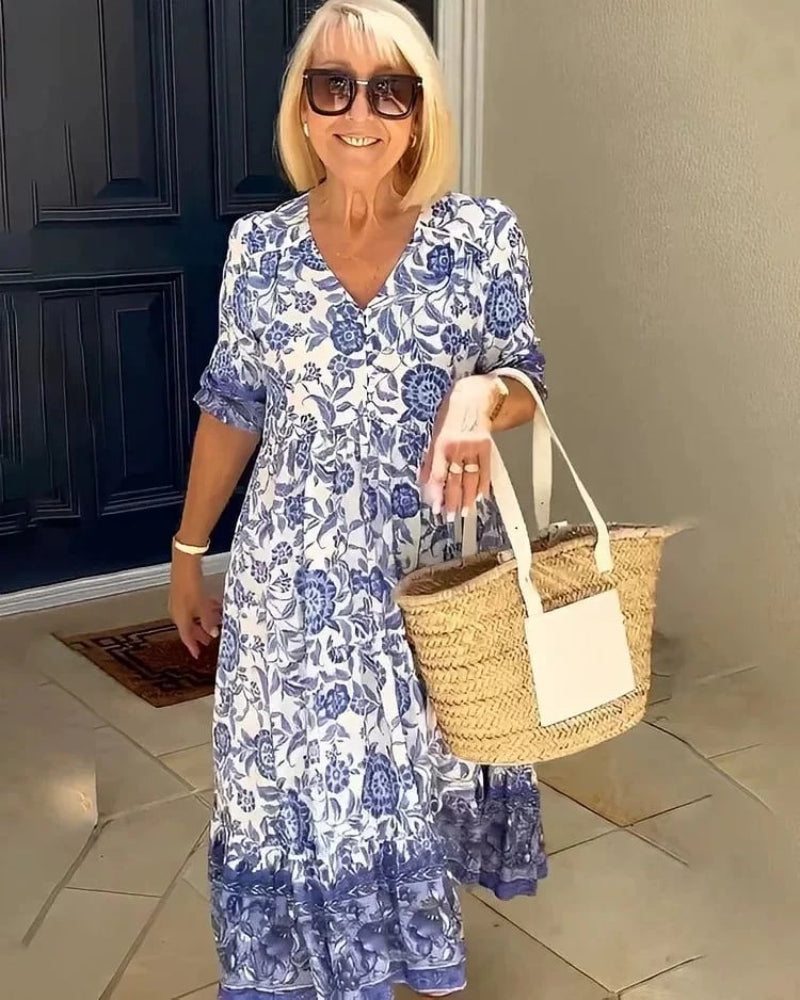 Ivana™ - Elegant and Airy Floral Dress