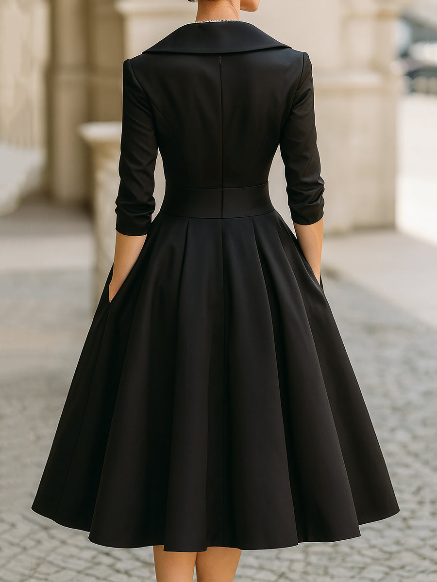 Olive™ - Elegant Midi Dress