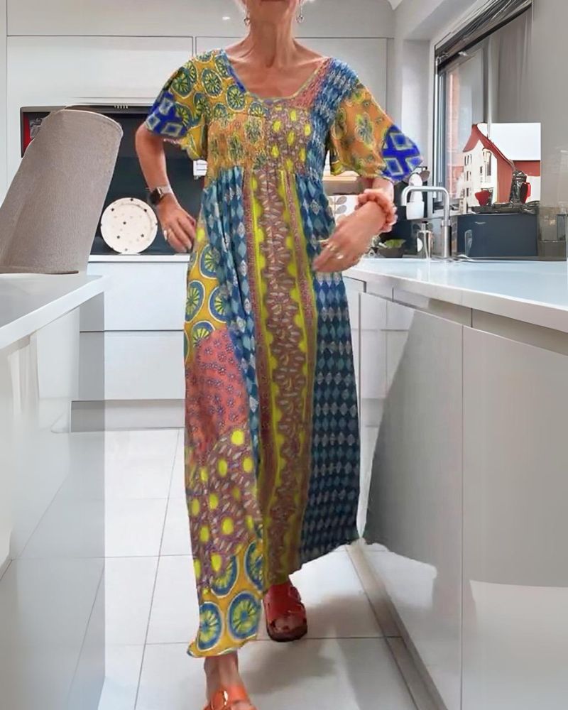 Kendra™ - Colorful Bohemian Dress