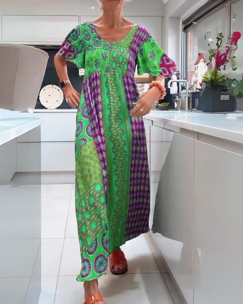Kendra™ - Colorful Bohemian Dress
