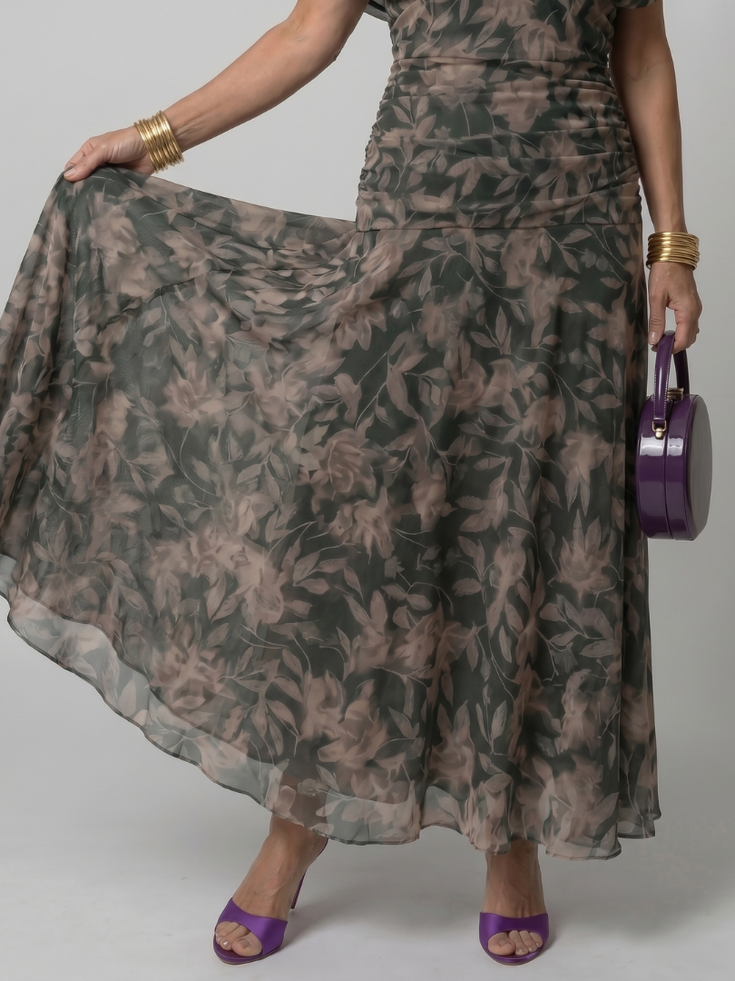Florence™ - Off-Shoulder Flow Midi Dress