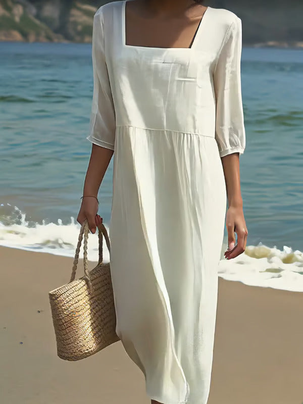 Kaitlyn™ - Casual Linen Dress