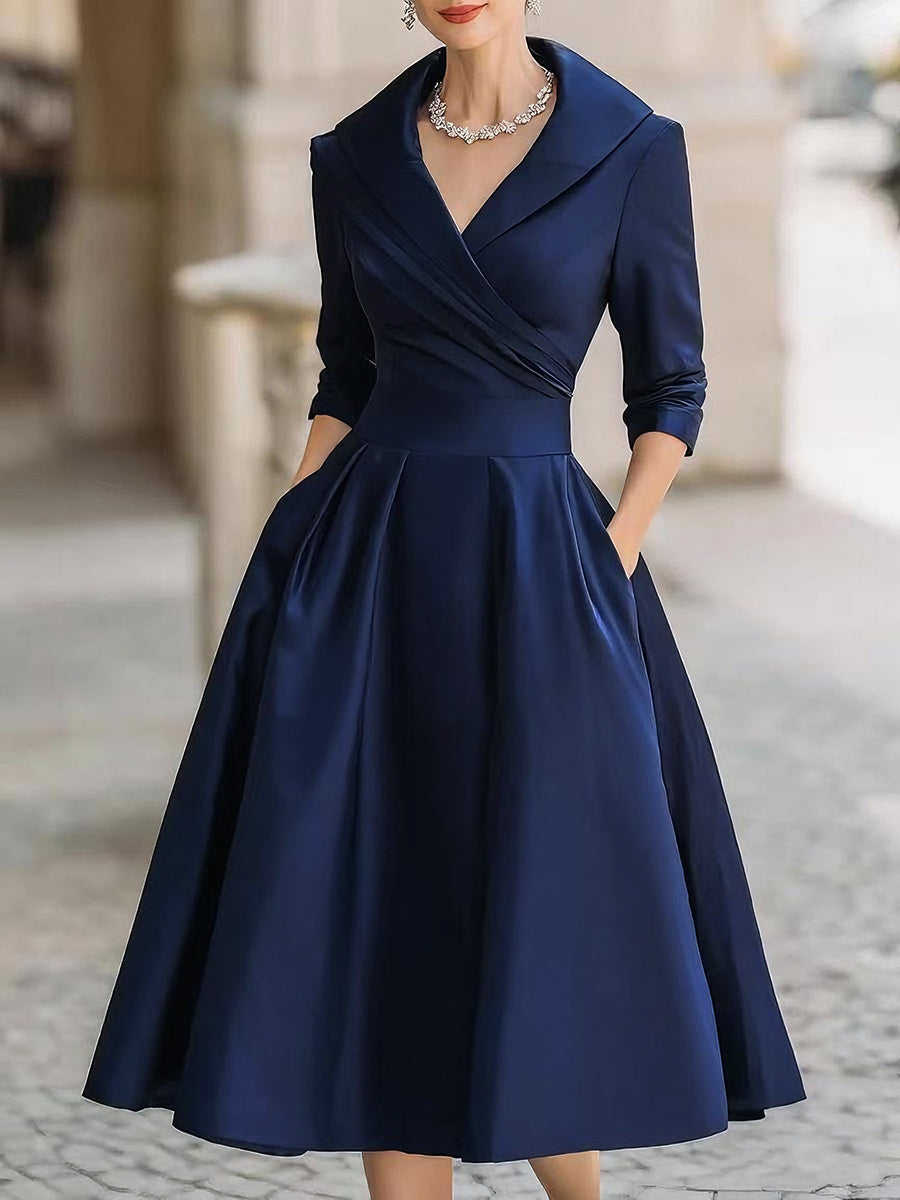 Olive™ - Elegant Midi Dress