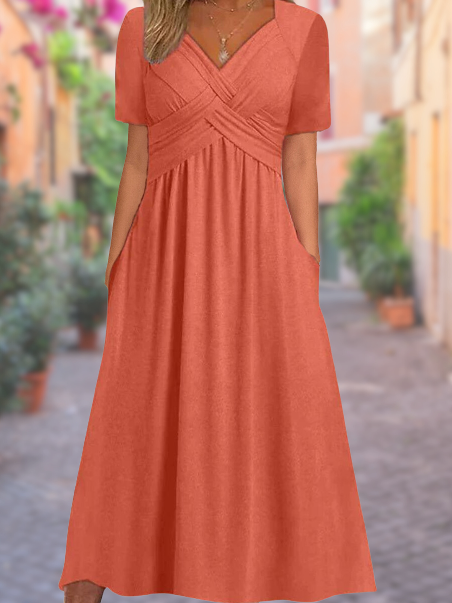 Sylvie™ - V-Neck Summer Dress