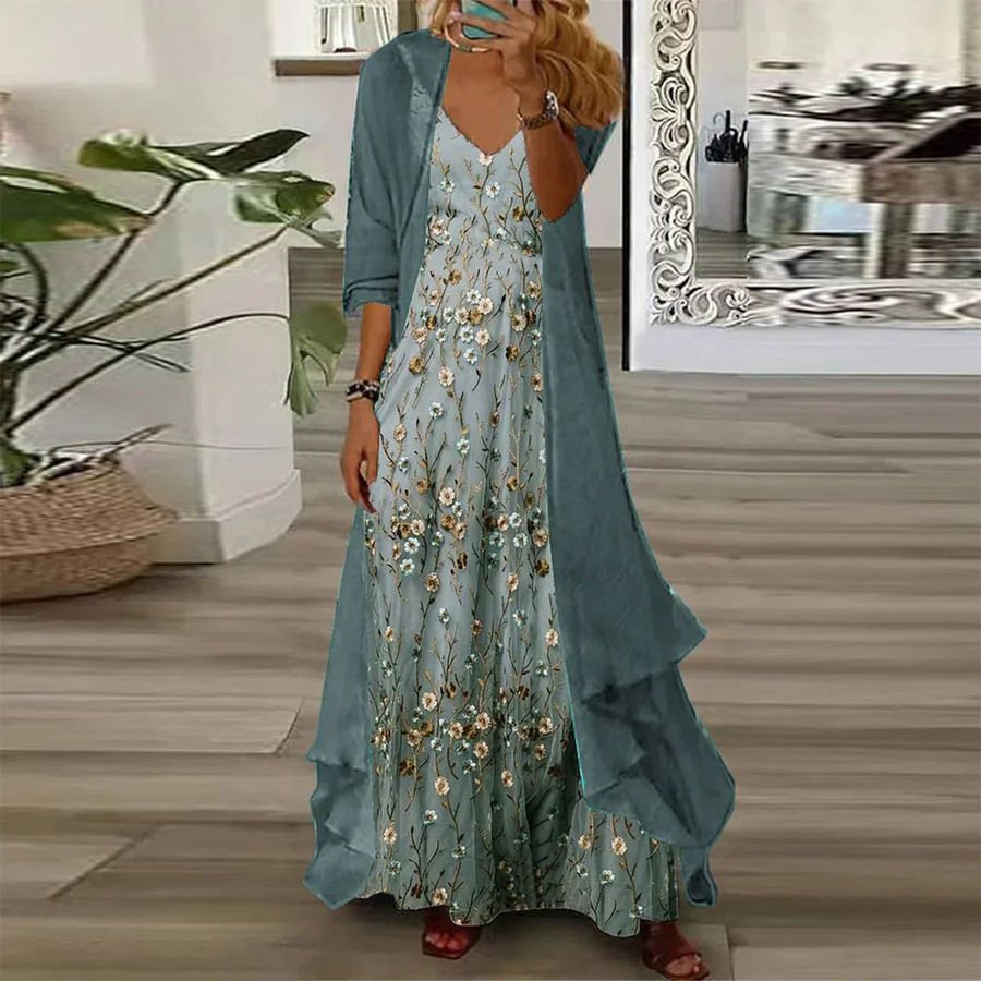 Isadora™ - Chic Maxi Dress Set