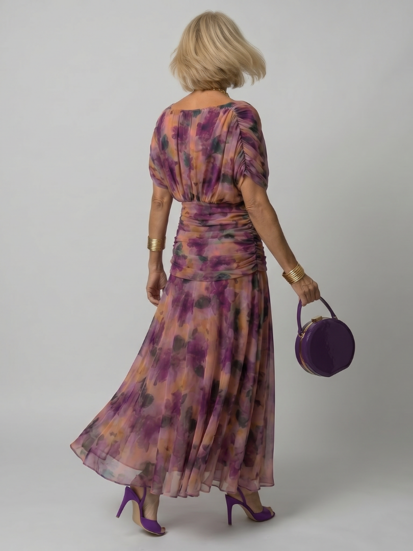 Florence™ - Off-Shoulder Flow Midi Dress