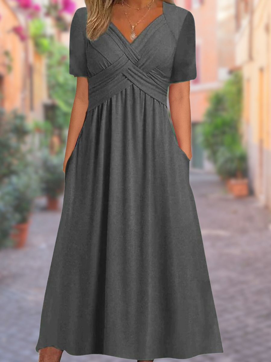 Sylvie™ - V-Neck Summer Dress