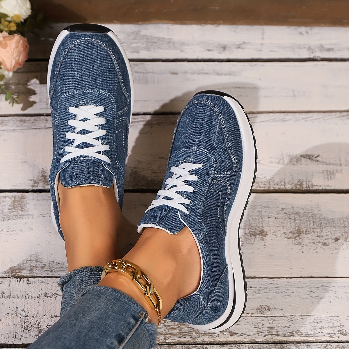 Sophia™ - Orthopedic Denim Sneakers