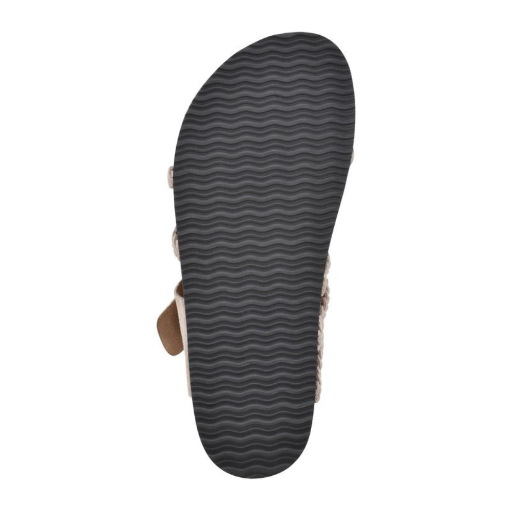 Katey™ - Braided Cork Orthopaedic Sandals – Double Buckles