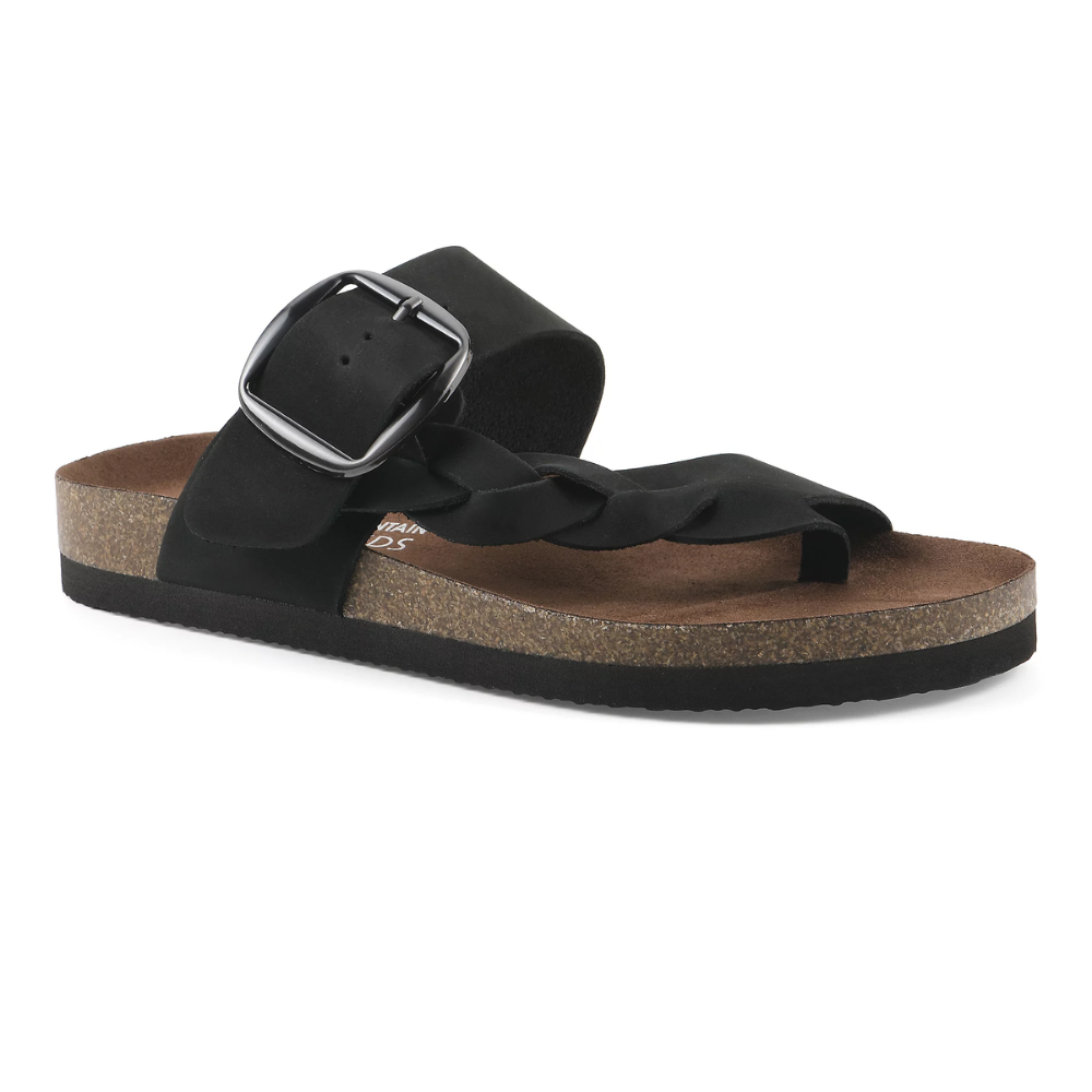 Hannah™ - Braided Leather Cork Sandals