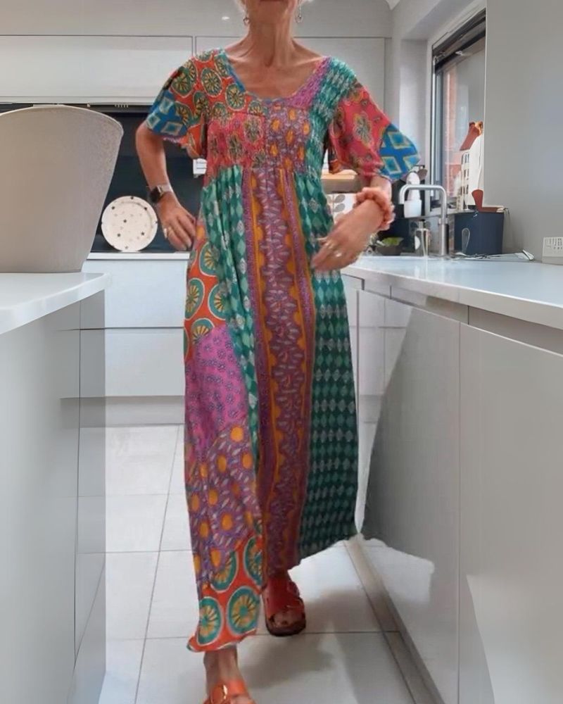 Kendra™ - Colorful Bohemian Dress