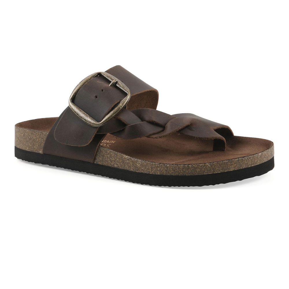 Hannah™ - Braided Leather Cork Sandals