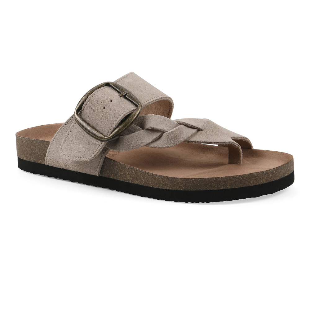Hannah™ - Braided Leather Cork Sandals