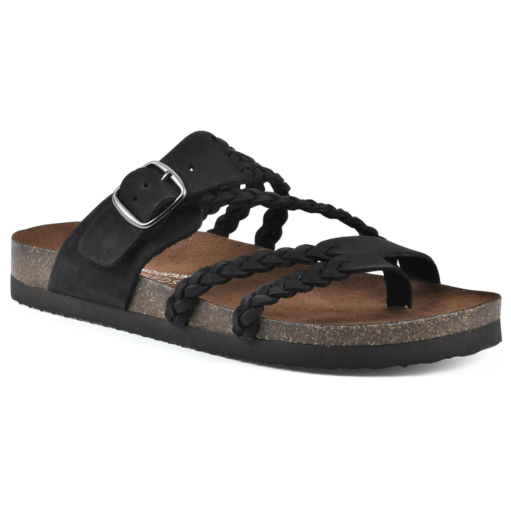 Freya™ - Braided Cork Orthopaedic Sandals - Single Buckle