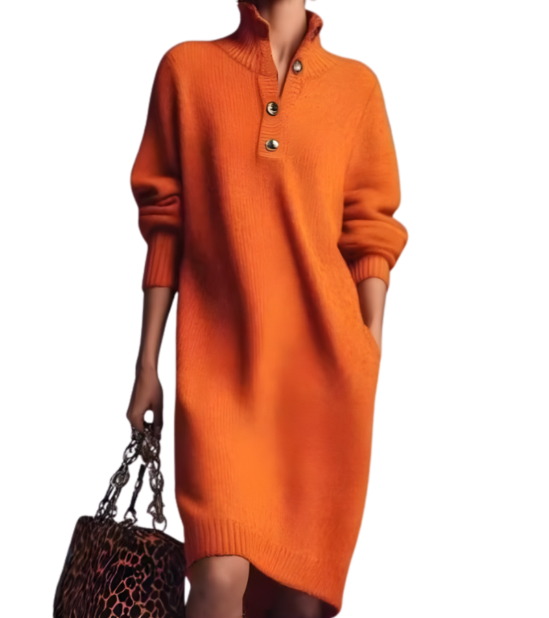 Eloise™ - Cozy Elegant Knit Dress