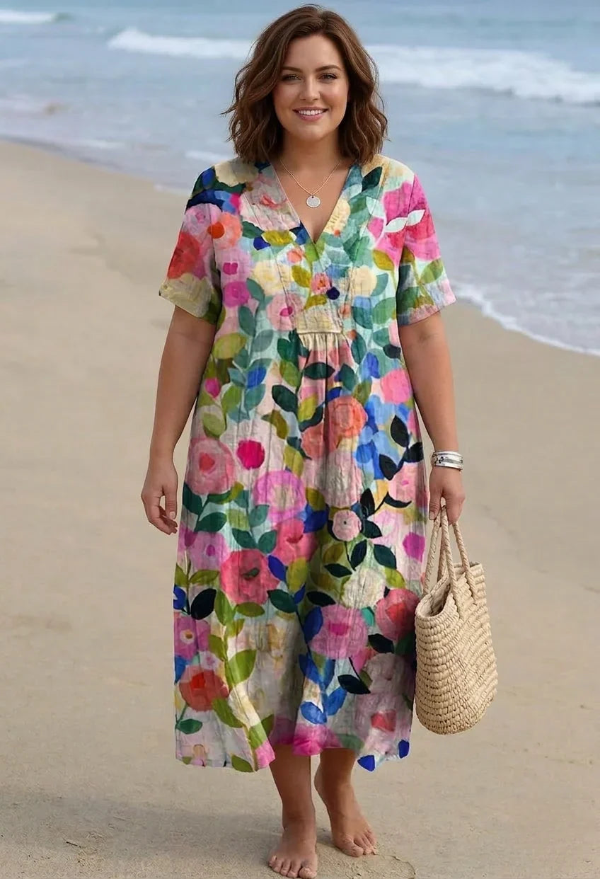 Zinnia™ - Floral Midi Dress