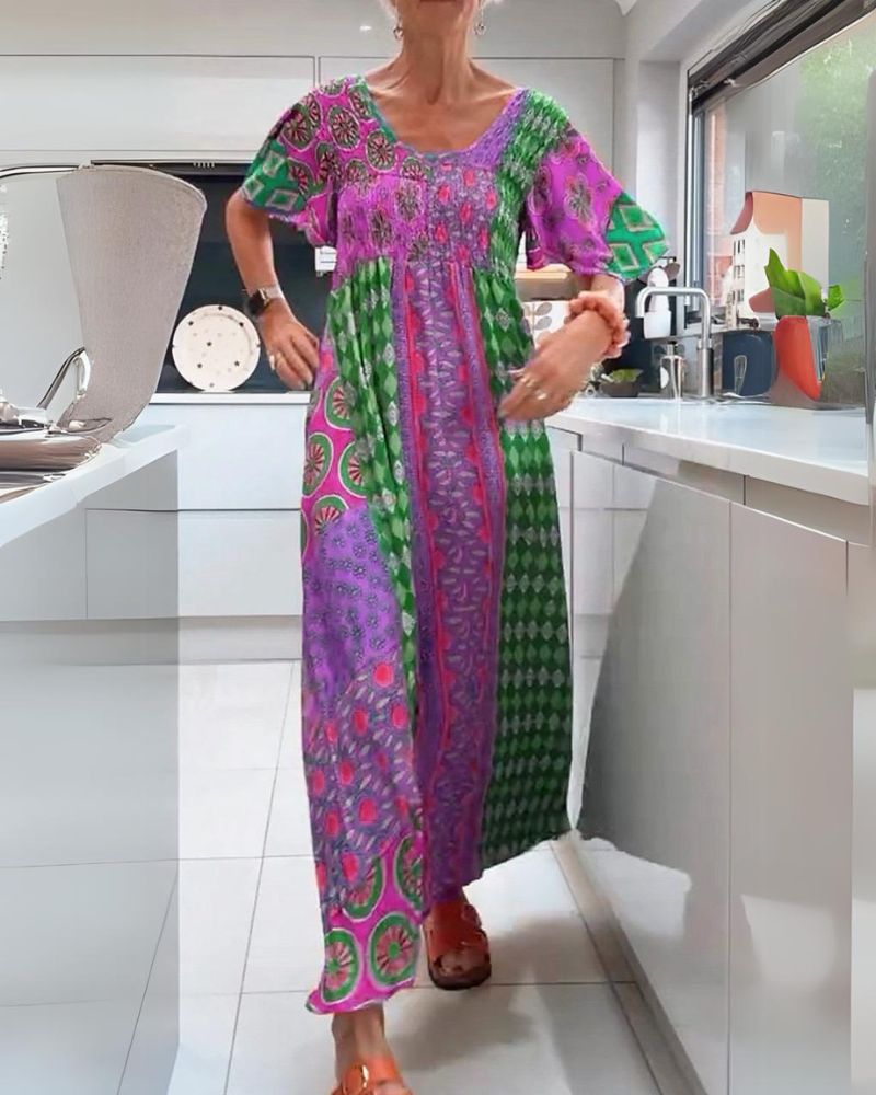 Kendra™ - Colorful Bohemian Dress