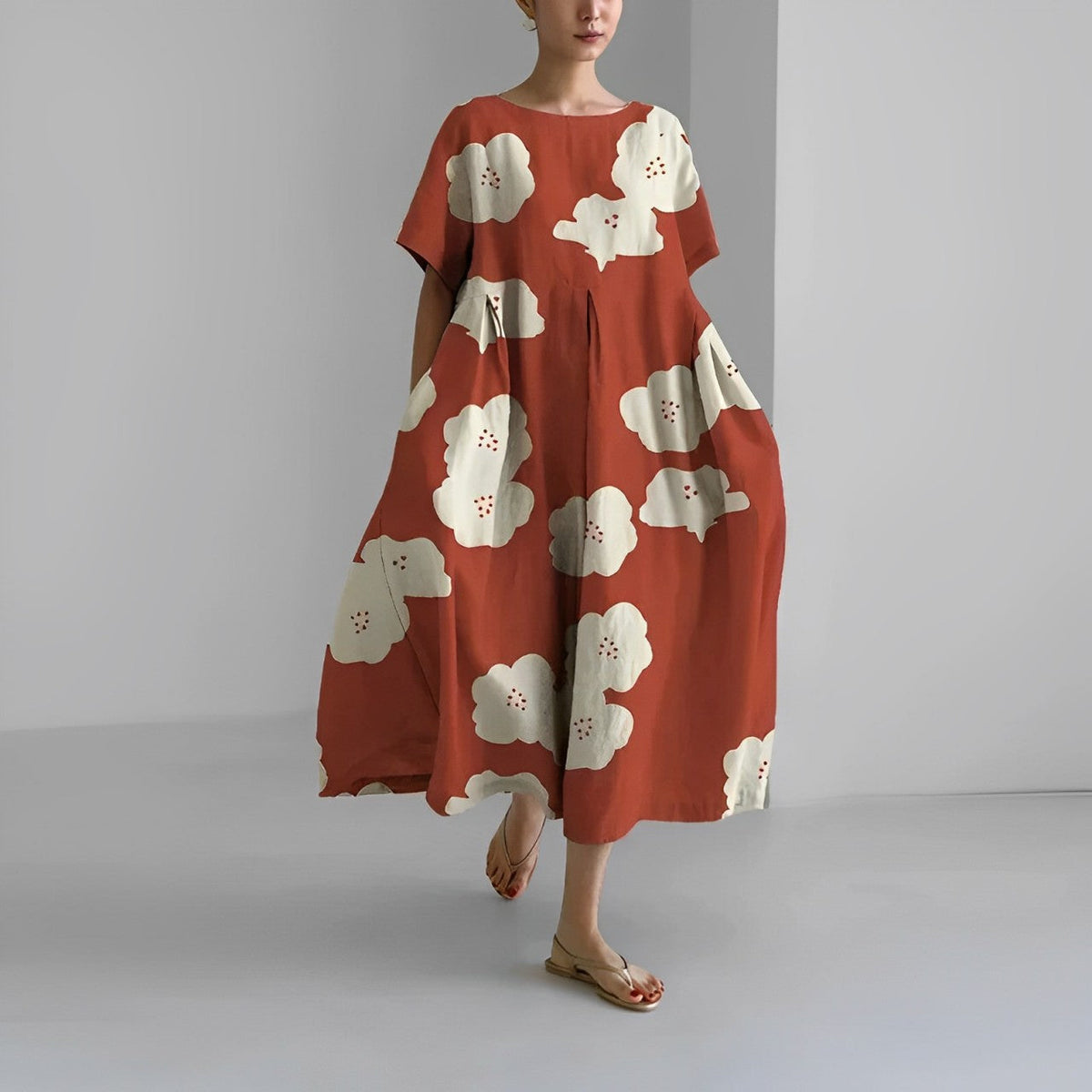 Imelda™ - Retro Big Swing Loose Maxi Dress