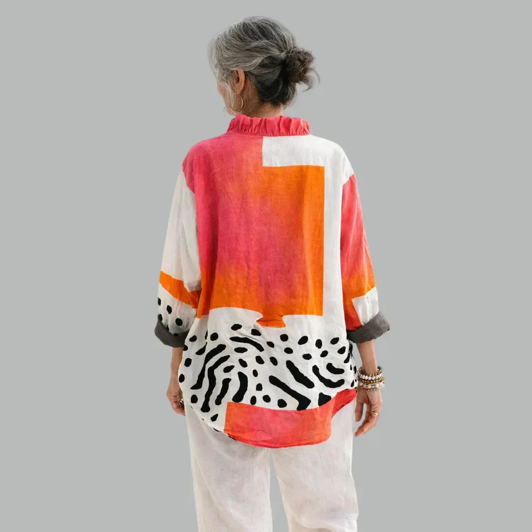 Sage™ - Relaxed Print Blouse