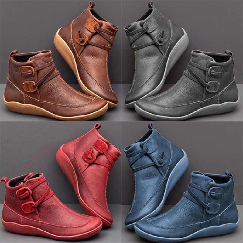Rachel™ - Soft Ortho Vegan Leather Boots
