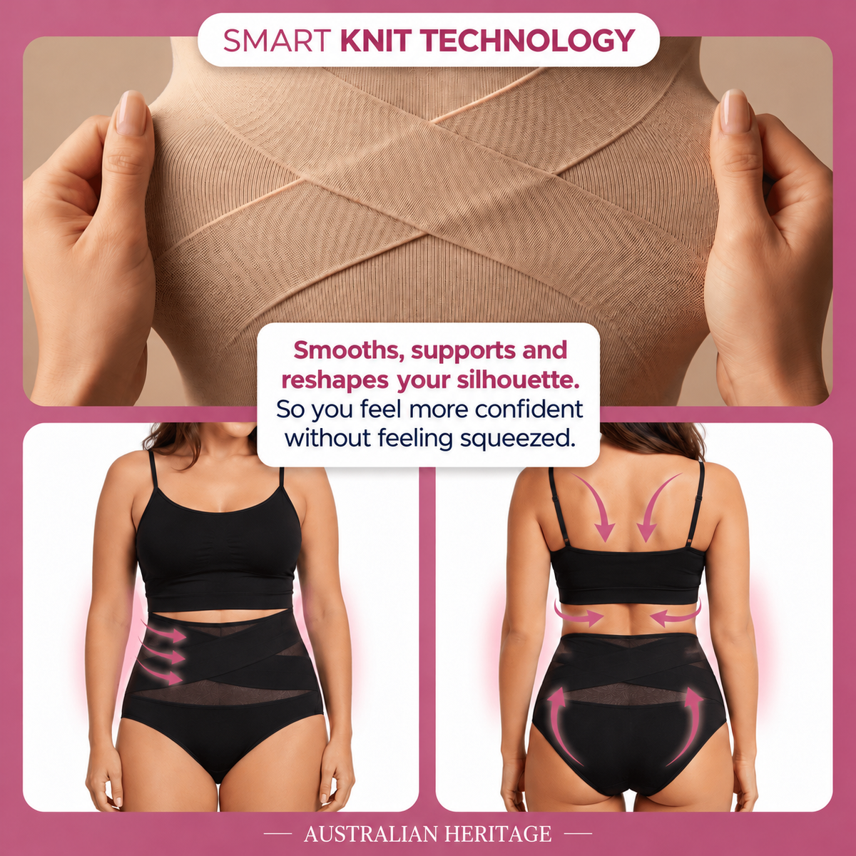 Cinderella™ – High-Waisted Cross Tummy Control Shaping Briefs