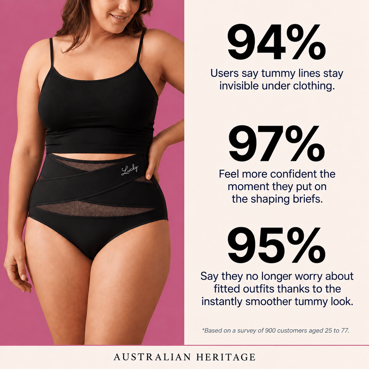 Cinderella™ – High-Waisted Cross Tummy Control Shaping Briefs