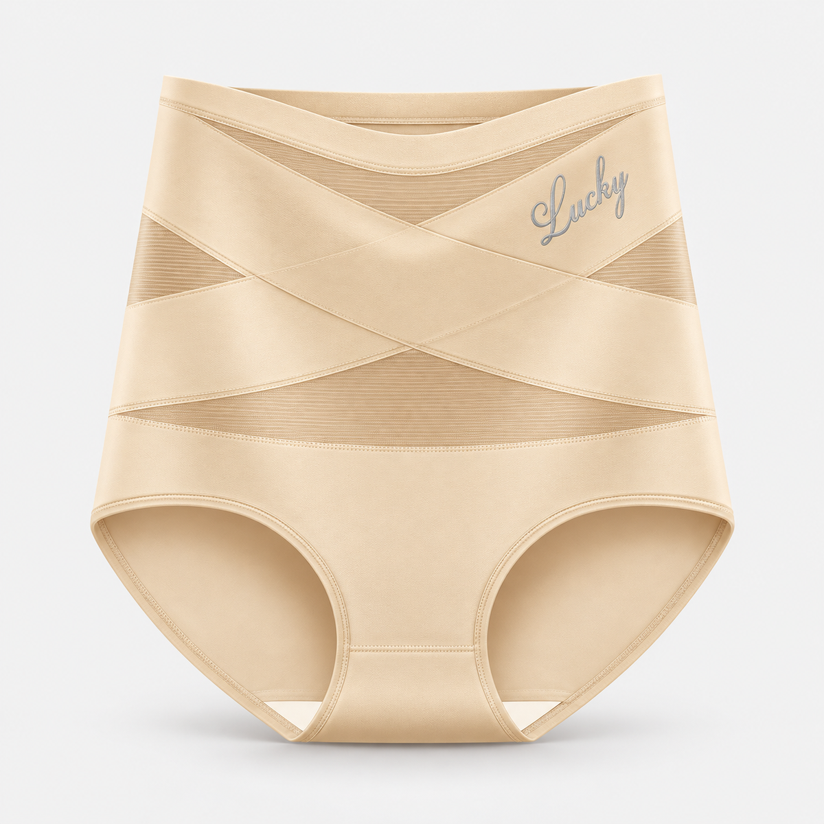 Cinderella™ – High-Waisted Cross Tummy Control Shaping Briefs