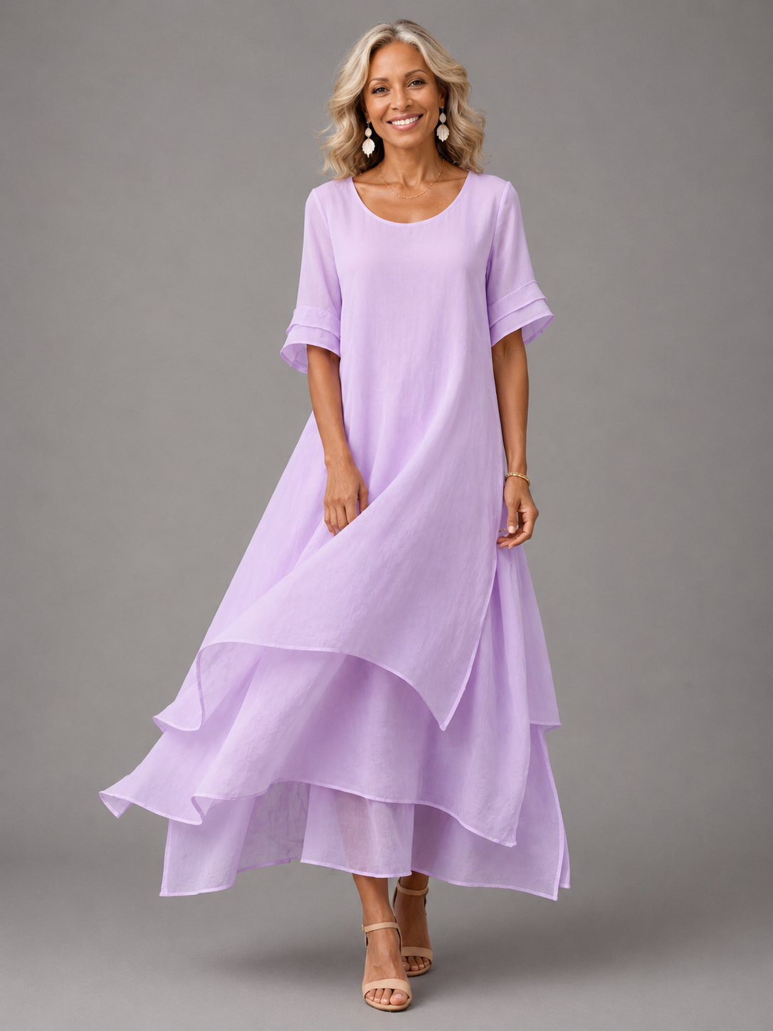 Isabel™ - Flowing Grace Maxi Dress