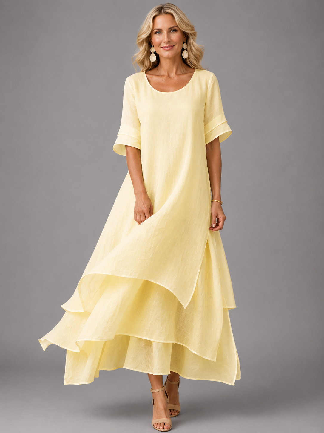Isabel™ - Flowing Grace Maxi Dress