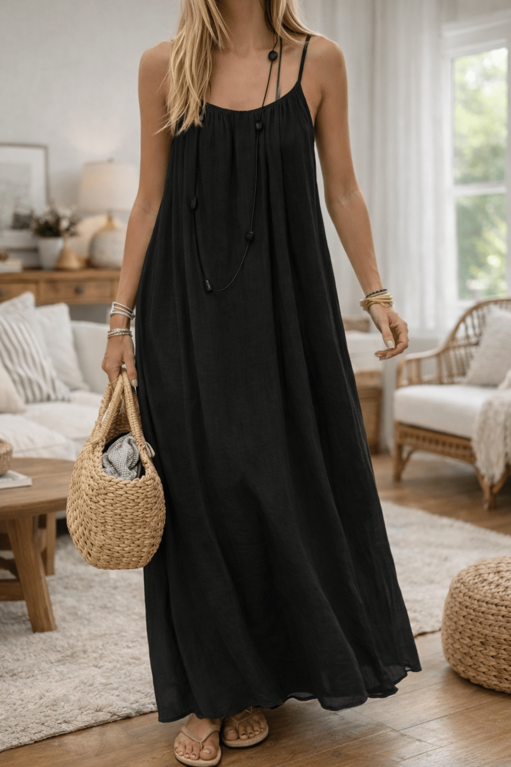 Imogen™ - Backless Maxi Dress