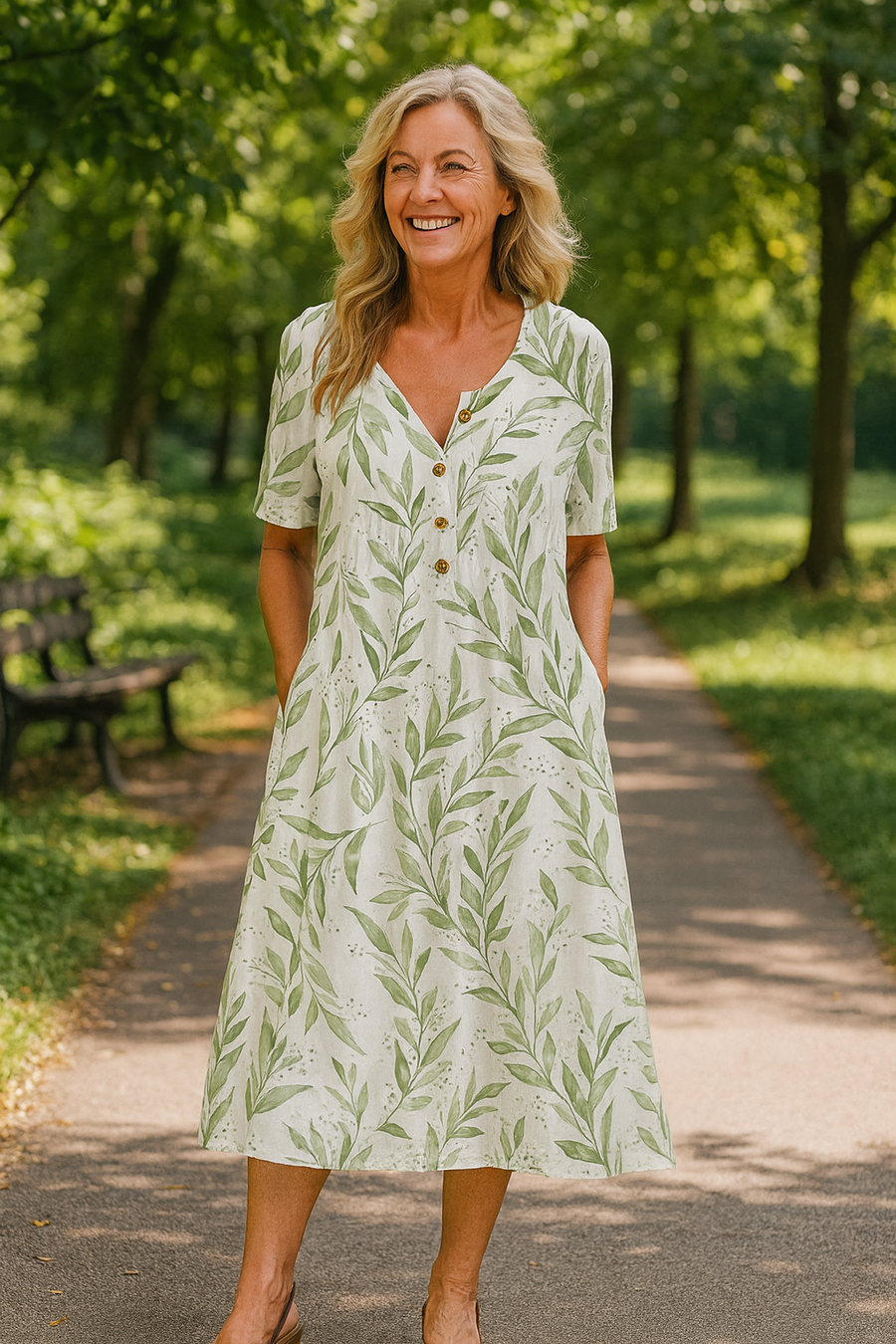 Honor™ - Breezy Midi Dress
