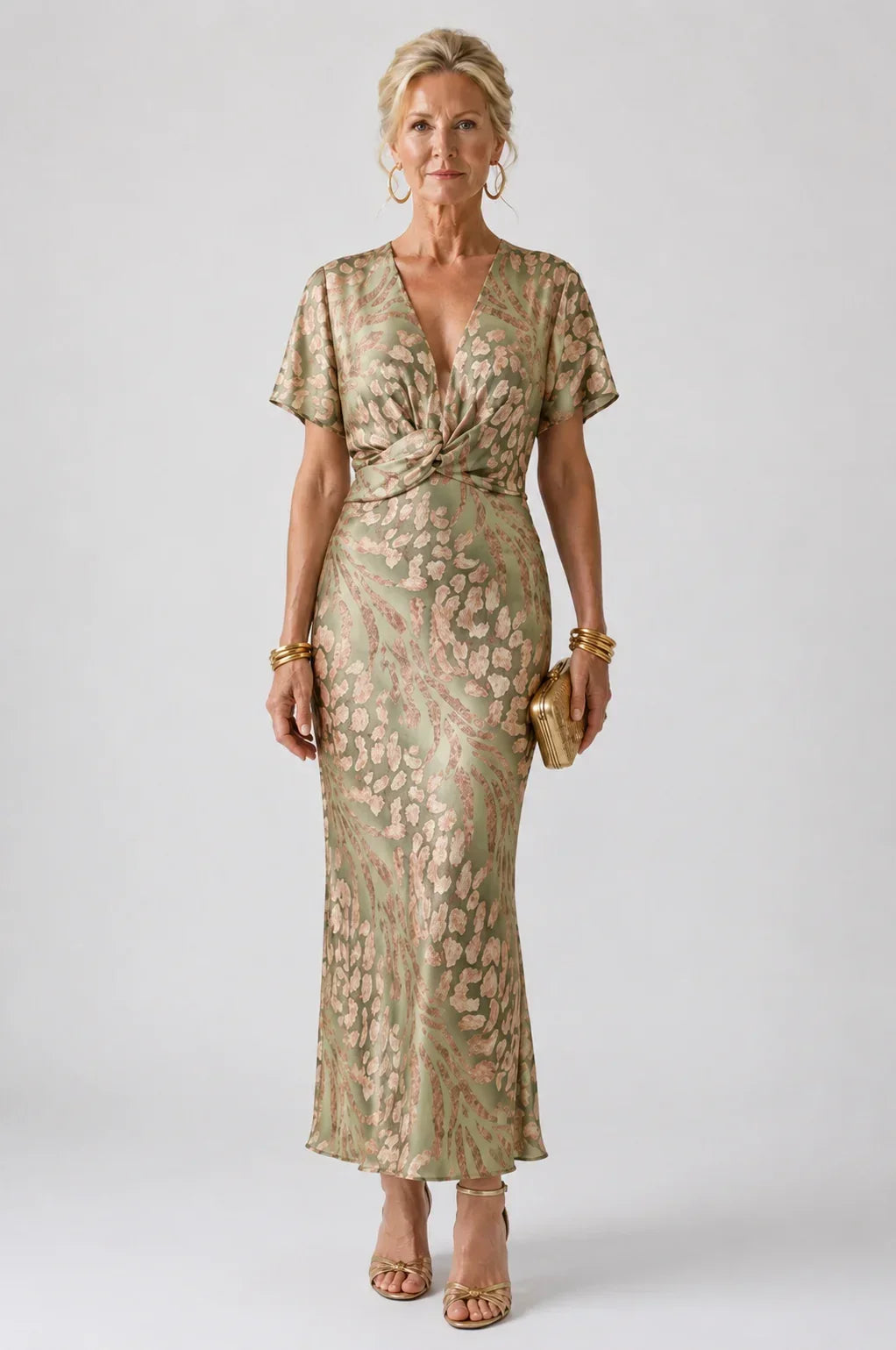 Maisie™ - Elegant Floral Maxi Dress