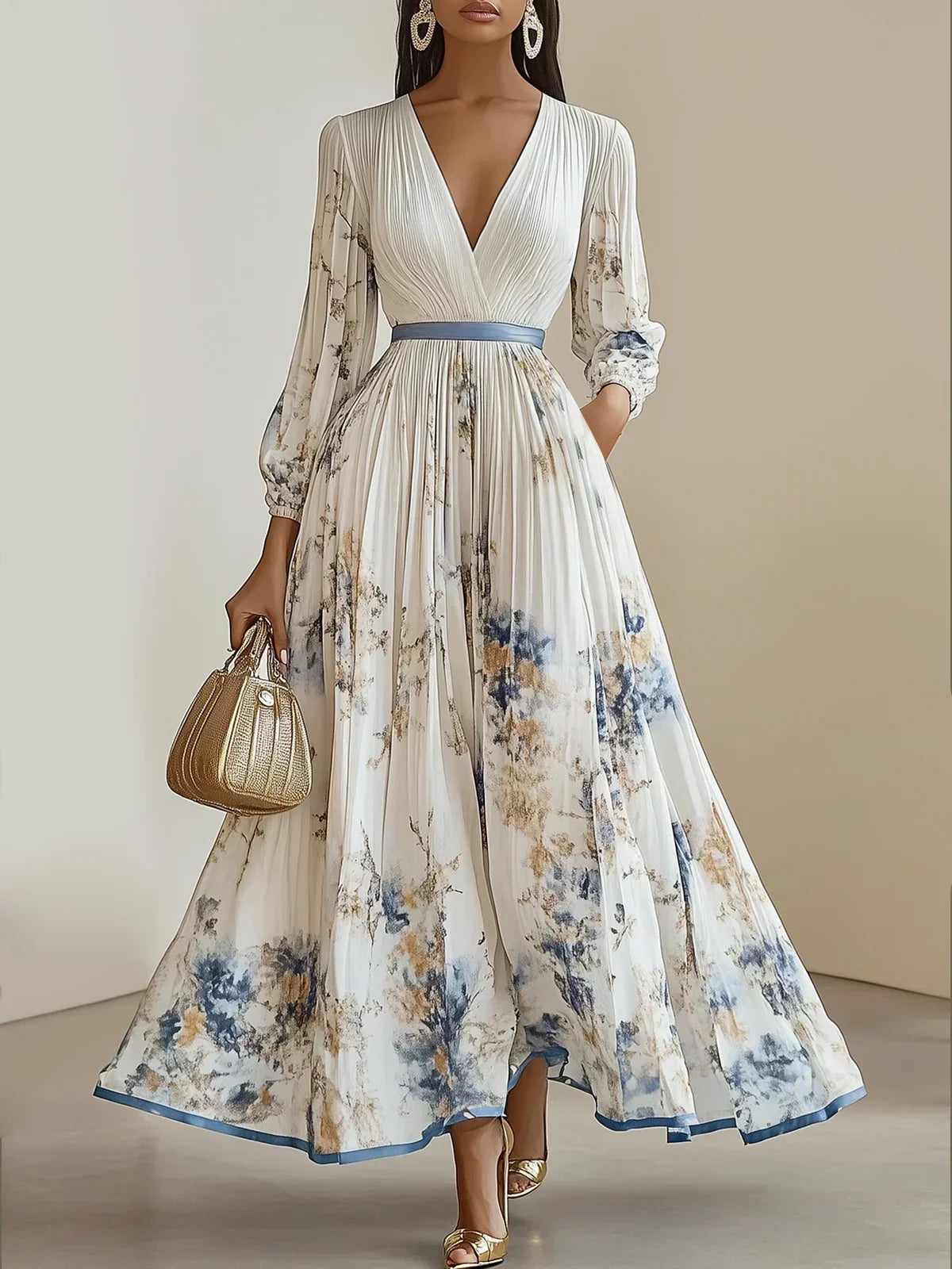 Harriet™ - Floral Patchwork Bohemian Maxi Dress