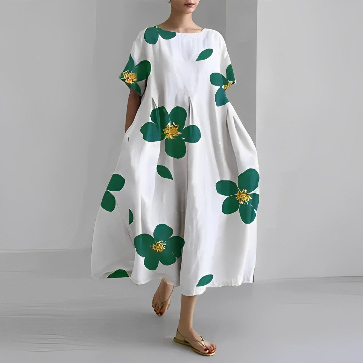 Imelda™ - Retro Big Swing Loose Maxi Dress