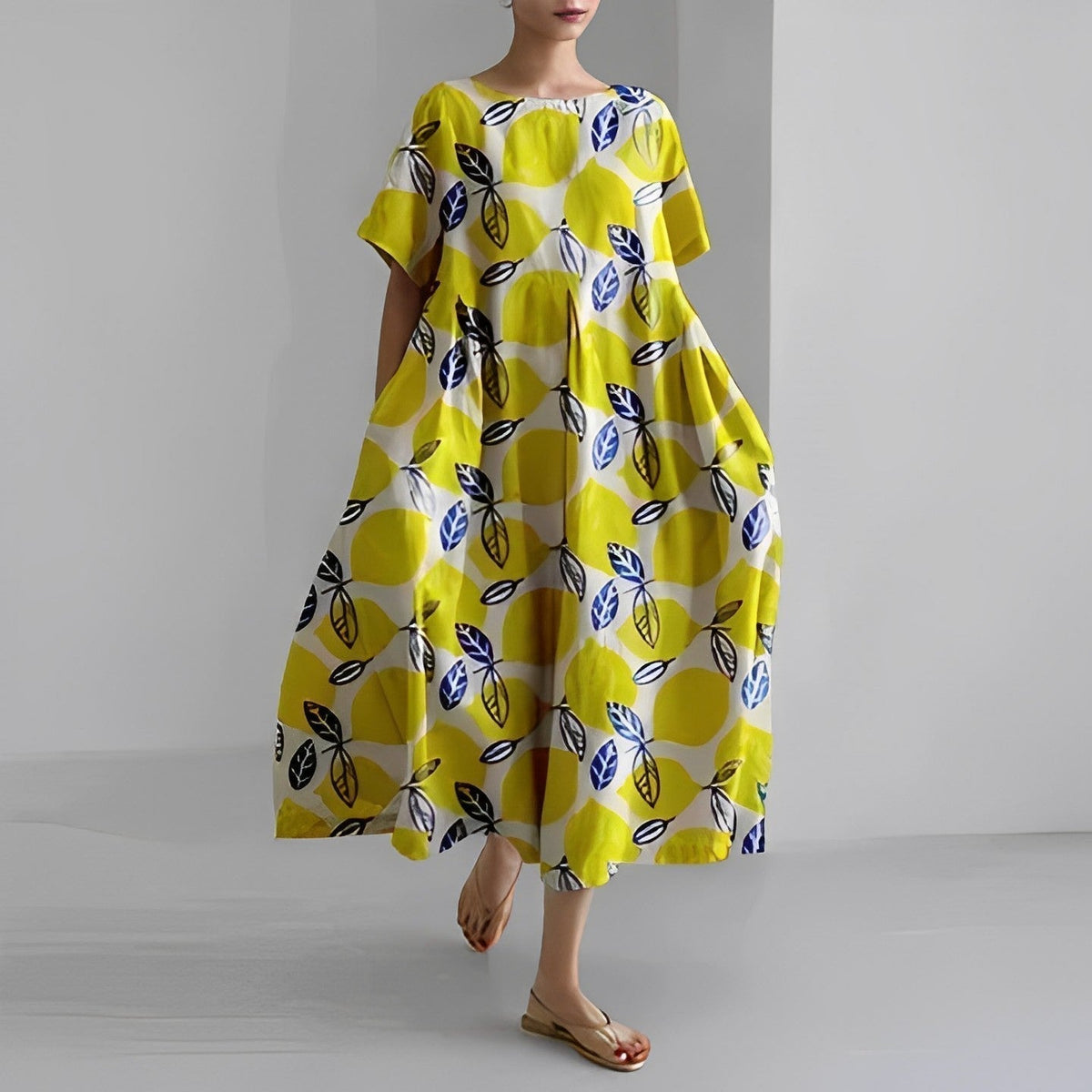 Imelda™ - Retro Big Swing Loose Maxi Dress