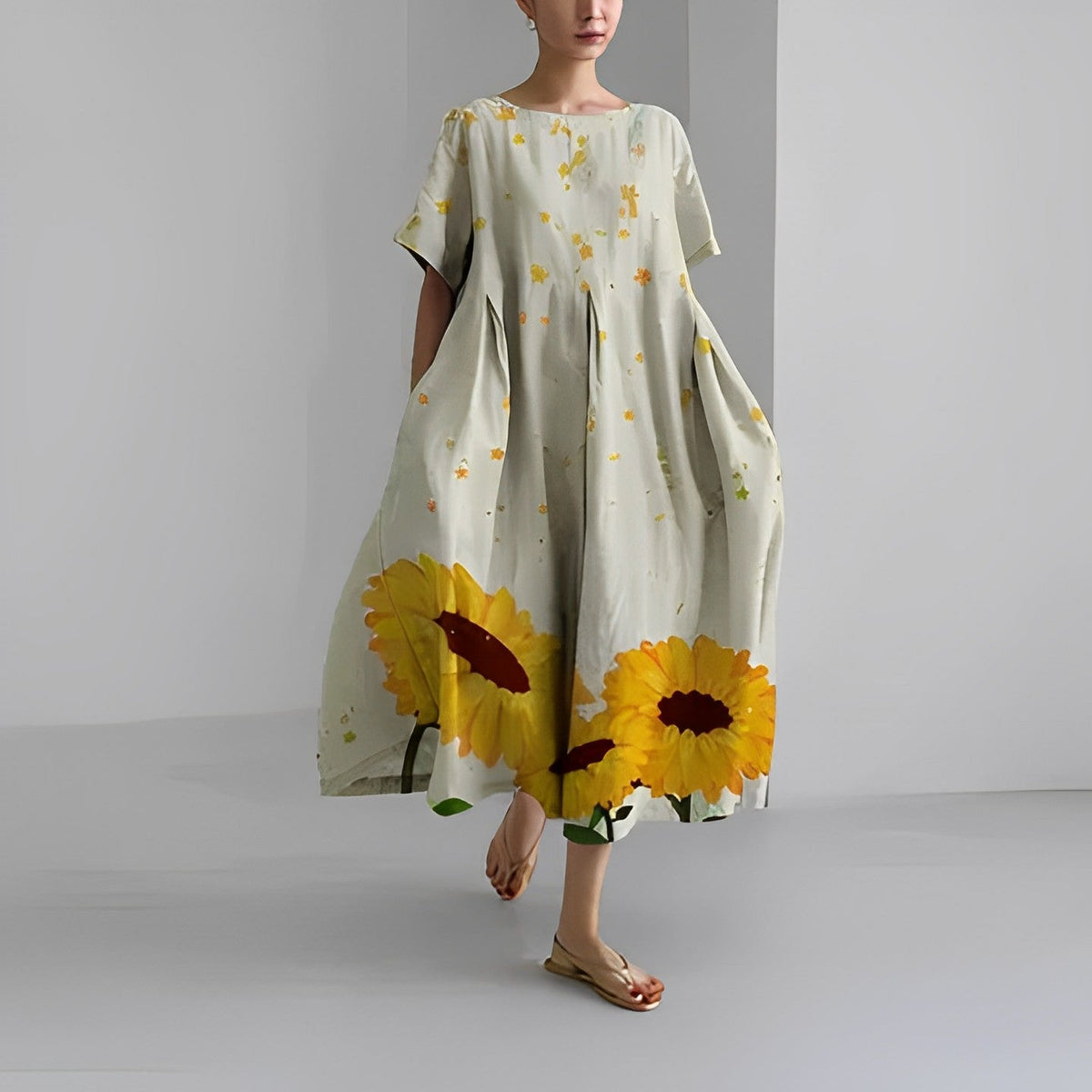 Imelda™ - Retro Big Swing Loose Maxi Dress