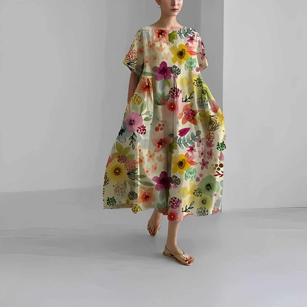 Imelda™ - Retro Big Swing Loose Maxi Dress