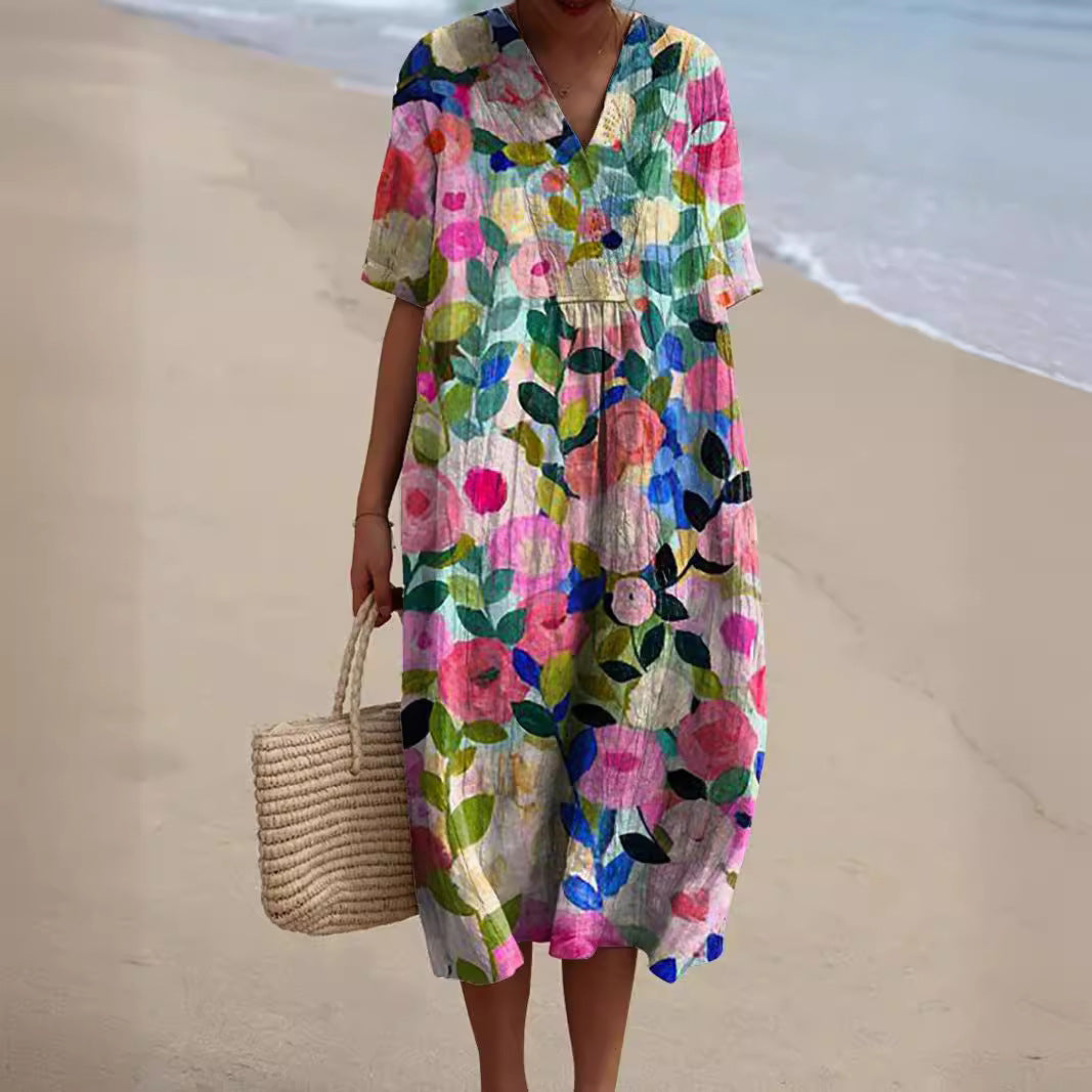 Zinnia™ - Floral Midi Dress