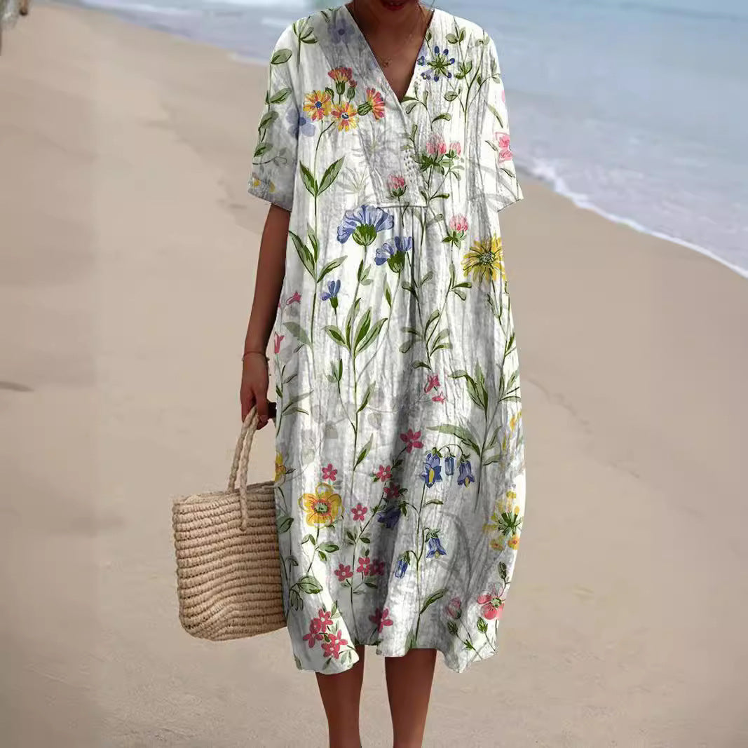 Zinnia™ - Floral Midi Dress