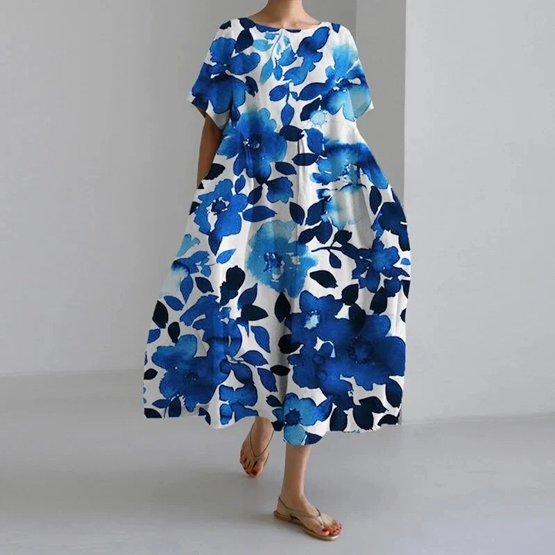 Imelda™ - Retro Big Swing Loose Maxi Dress