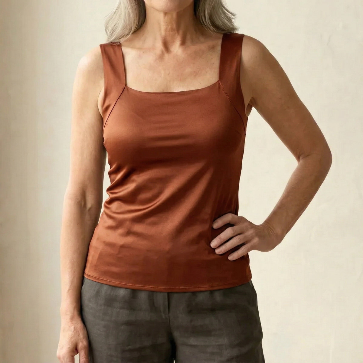 Maggie™ - Built In Comfort Bra Tanktop
