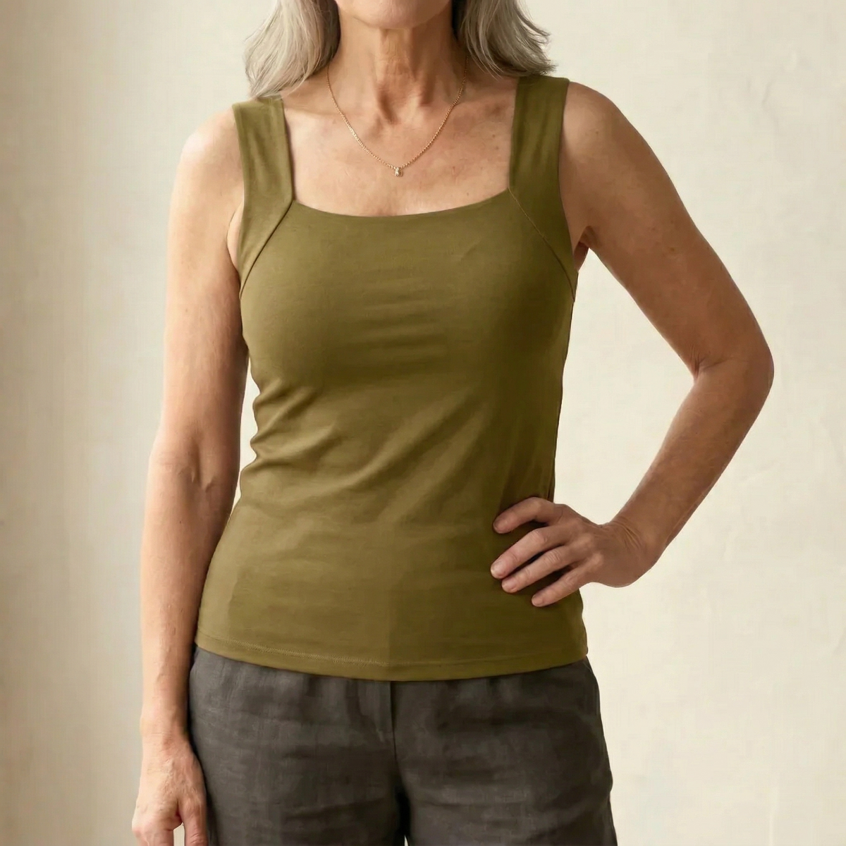 Maggie™ - Built In Comfort Bra Tanktop