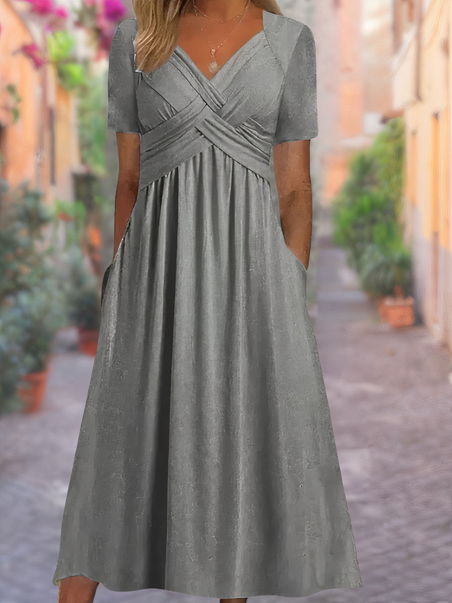 Sylvie™ - V-Neck Summer Dress