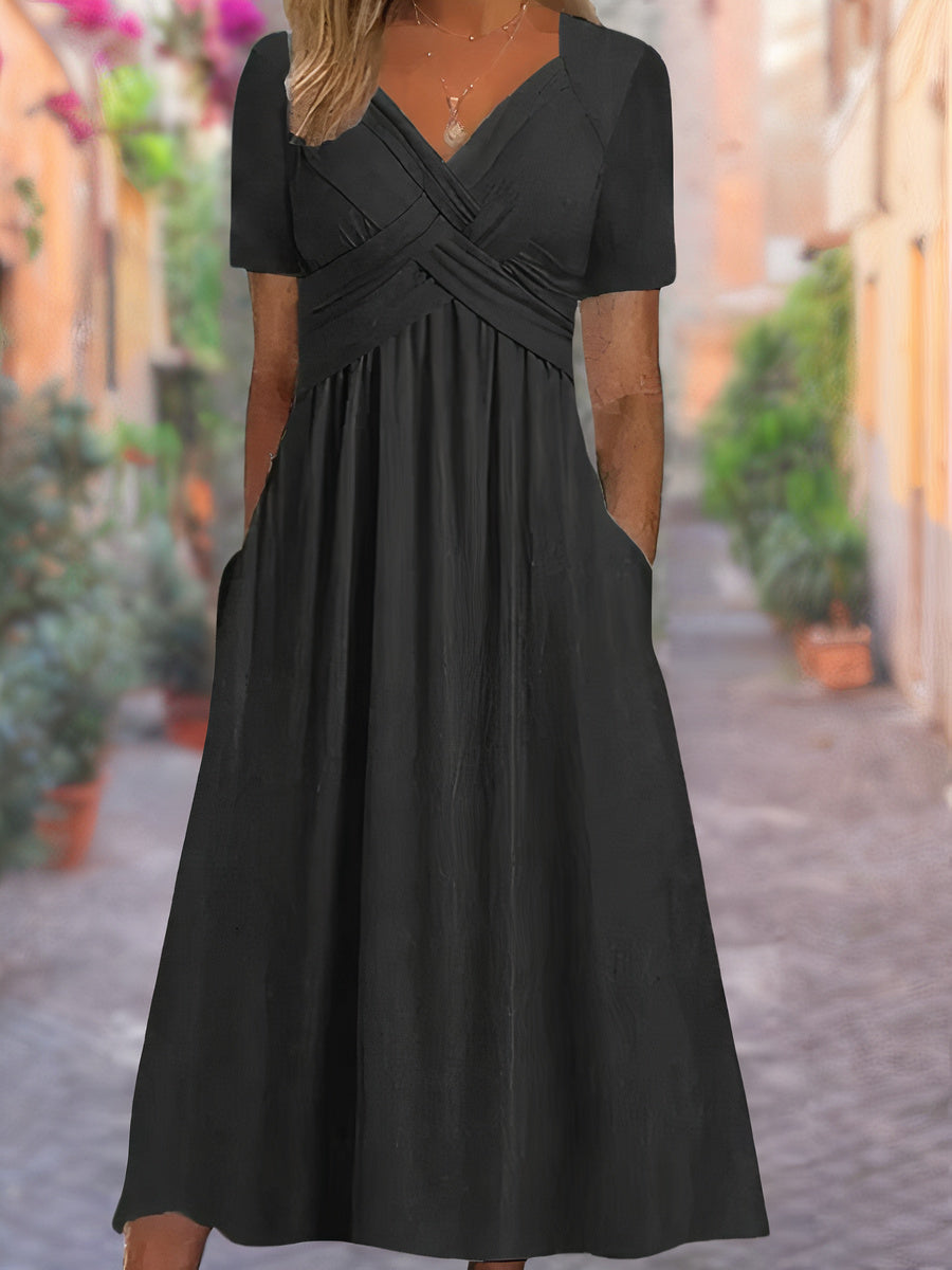 Sylvie™ - V-Neck Summer Dress