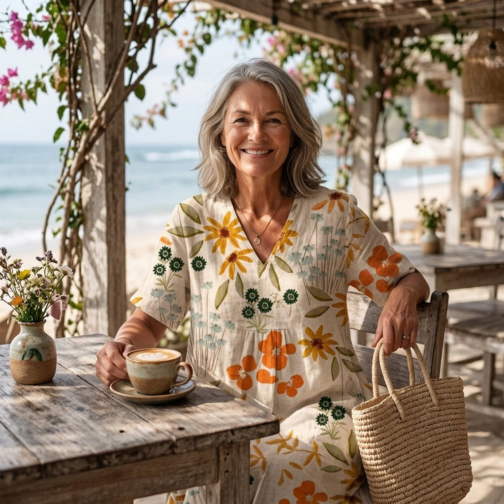 Zinnia™ - Floral Midi Dress