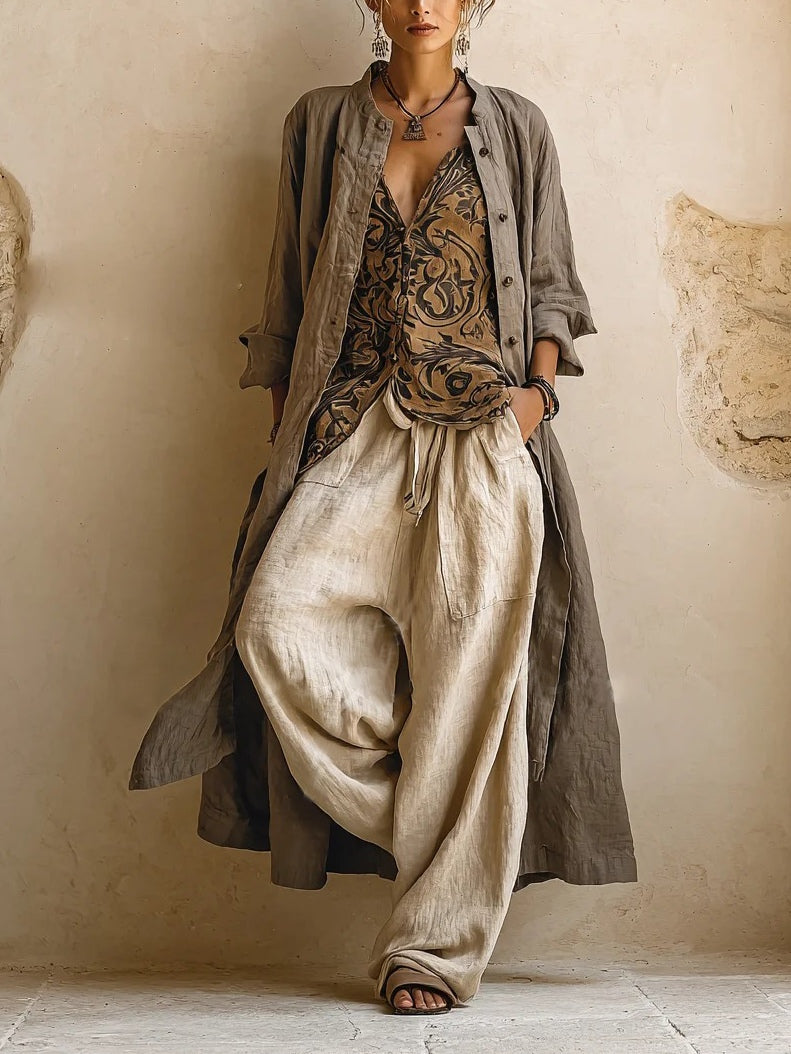 Elise™ - 3-Piece Linen Blend Set