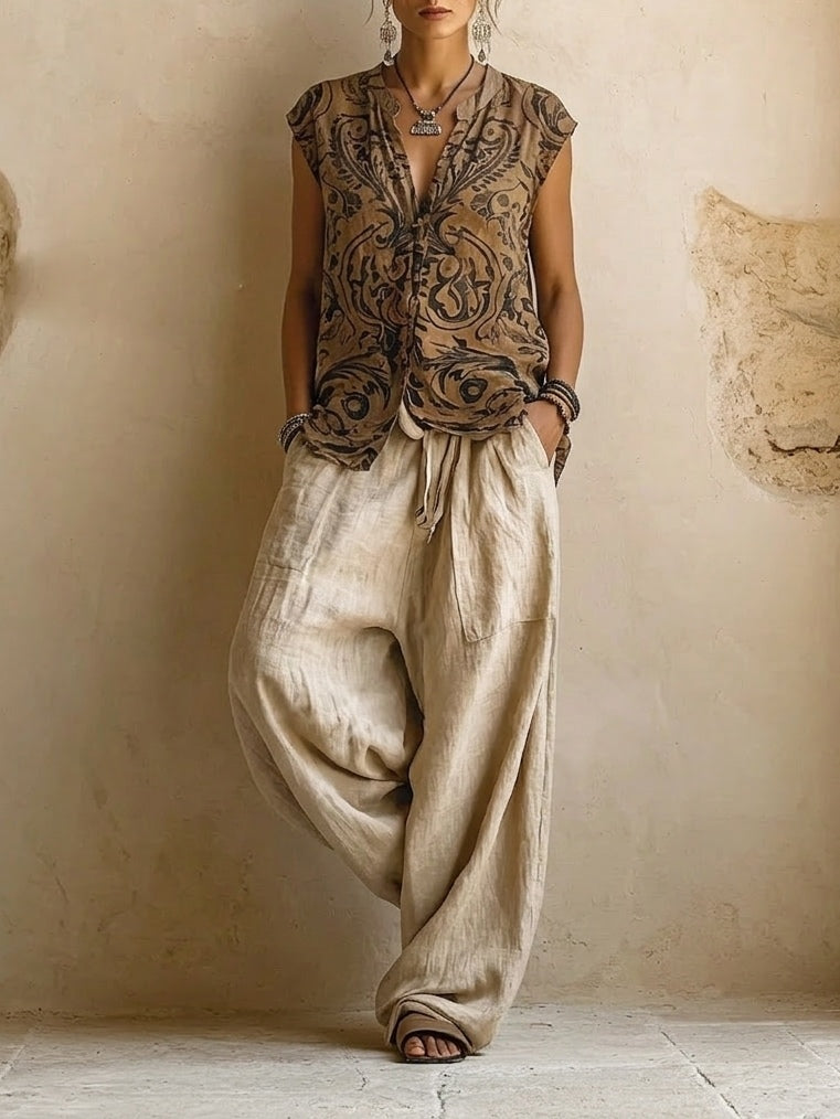 Elise™ - 3-Piece Linen Blend Set