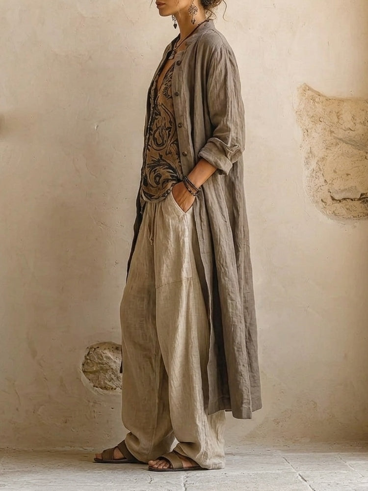 Elise™ - 3-Piece Linen Blend Set