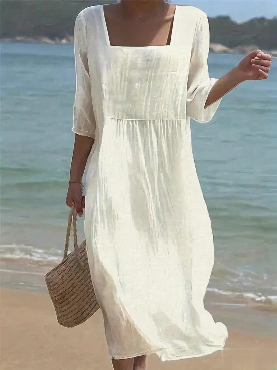 Kaitlyn™ - Casual Linen Dress